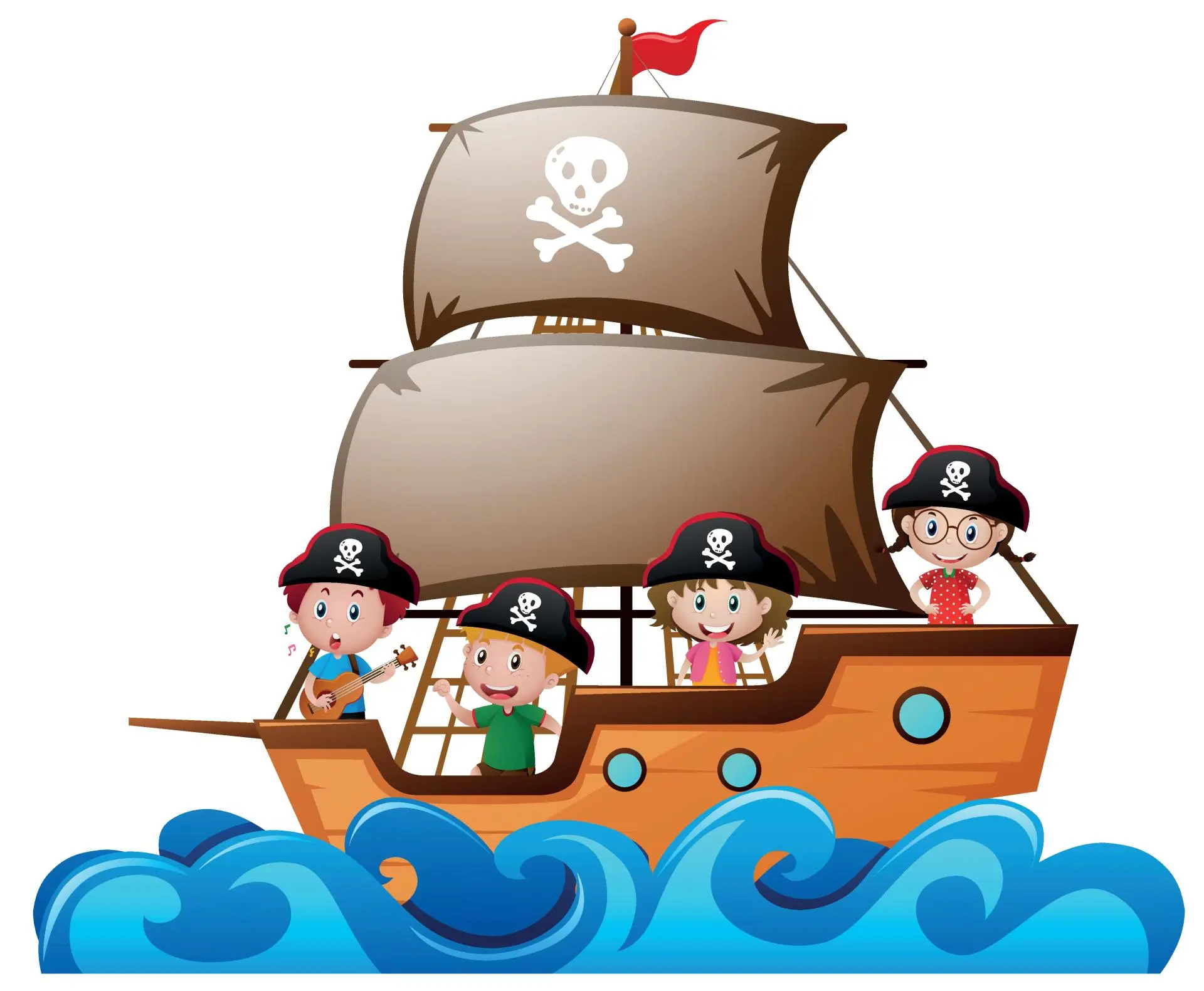 Kreaworkshop med pirattema
