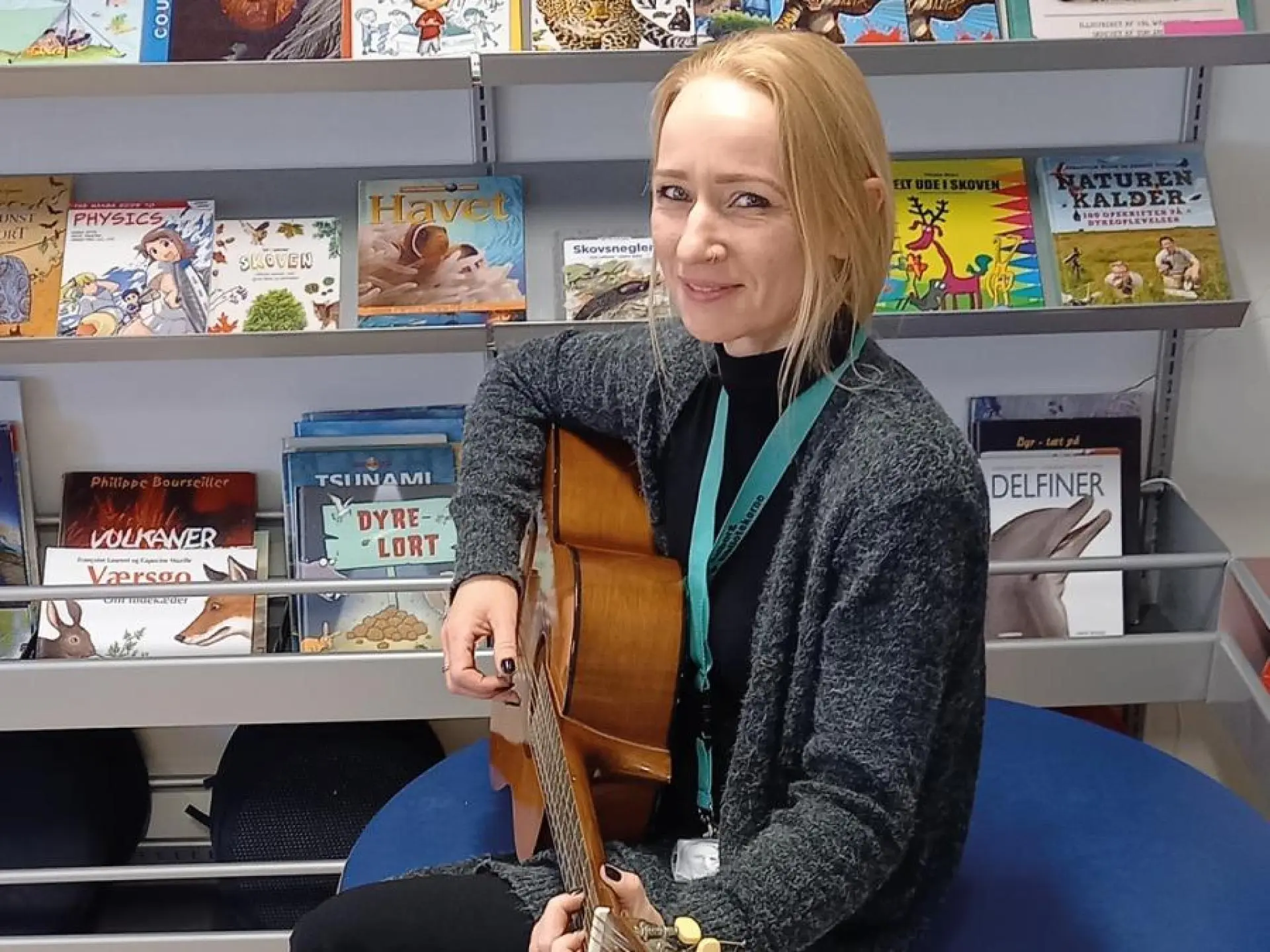 Musikalsk legestue på Hals Bibliotek
