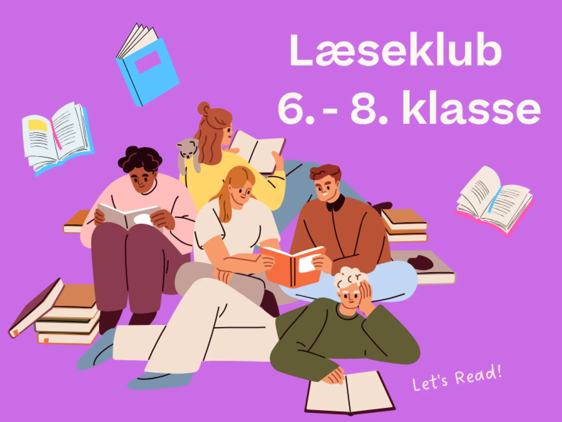 Læseklub for 6. - 8. klasse