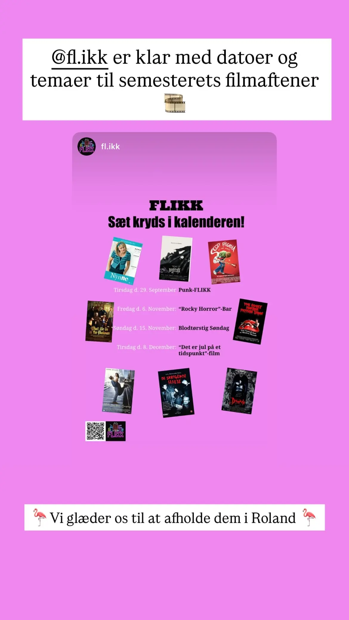 FLIKK - Semesterets filmaftener