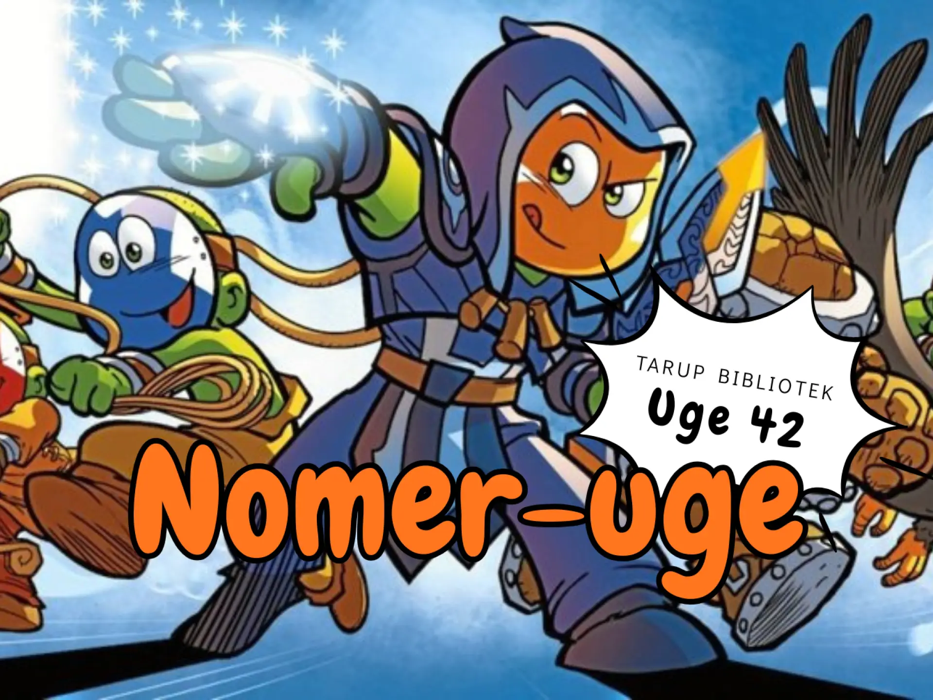 Nomer-uge - efterårsferie på Tarup Bibliotek