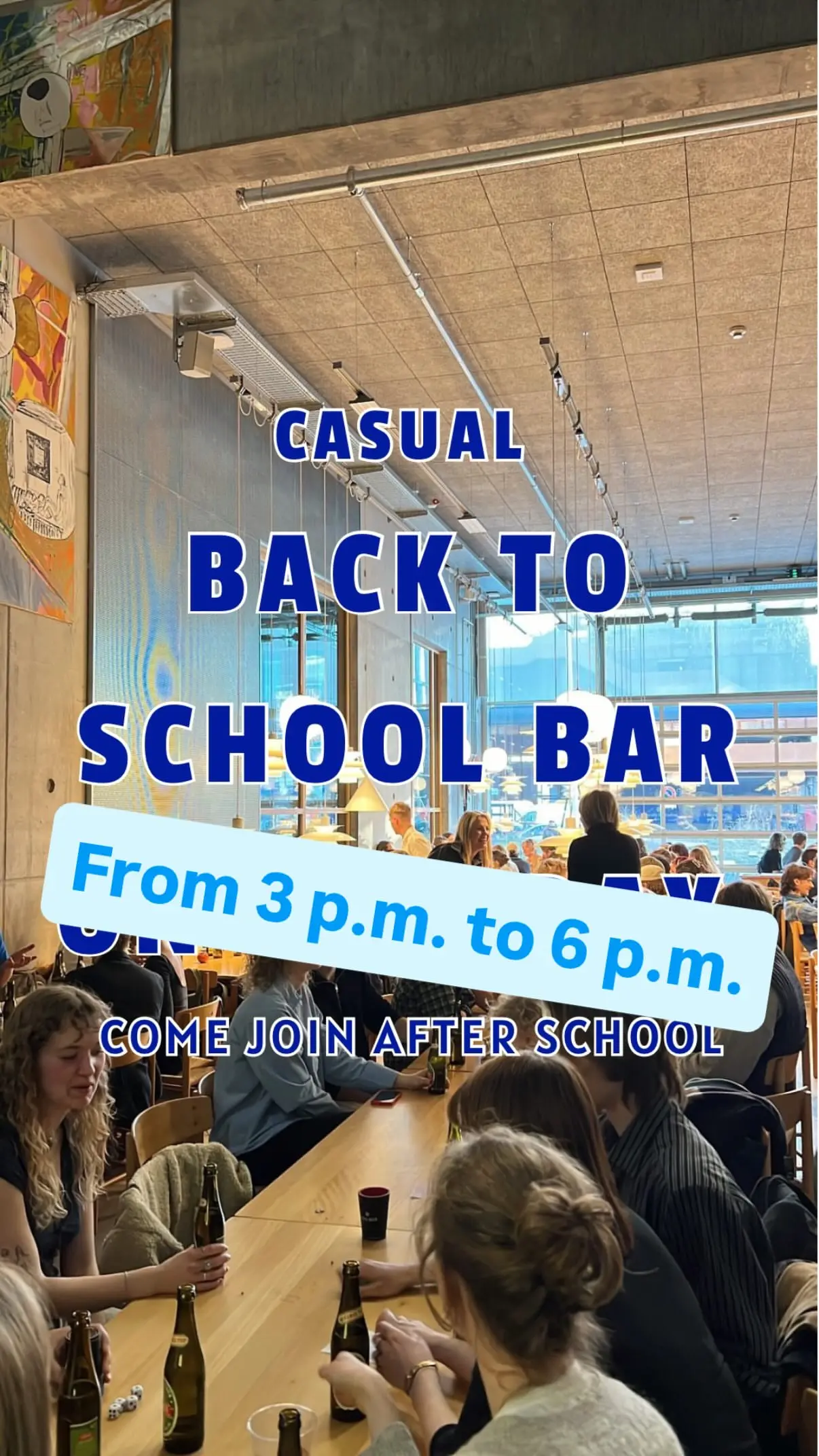 Casual Back to School Bar