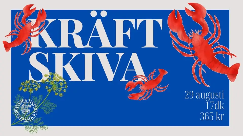 Kräftskiva 2026!