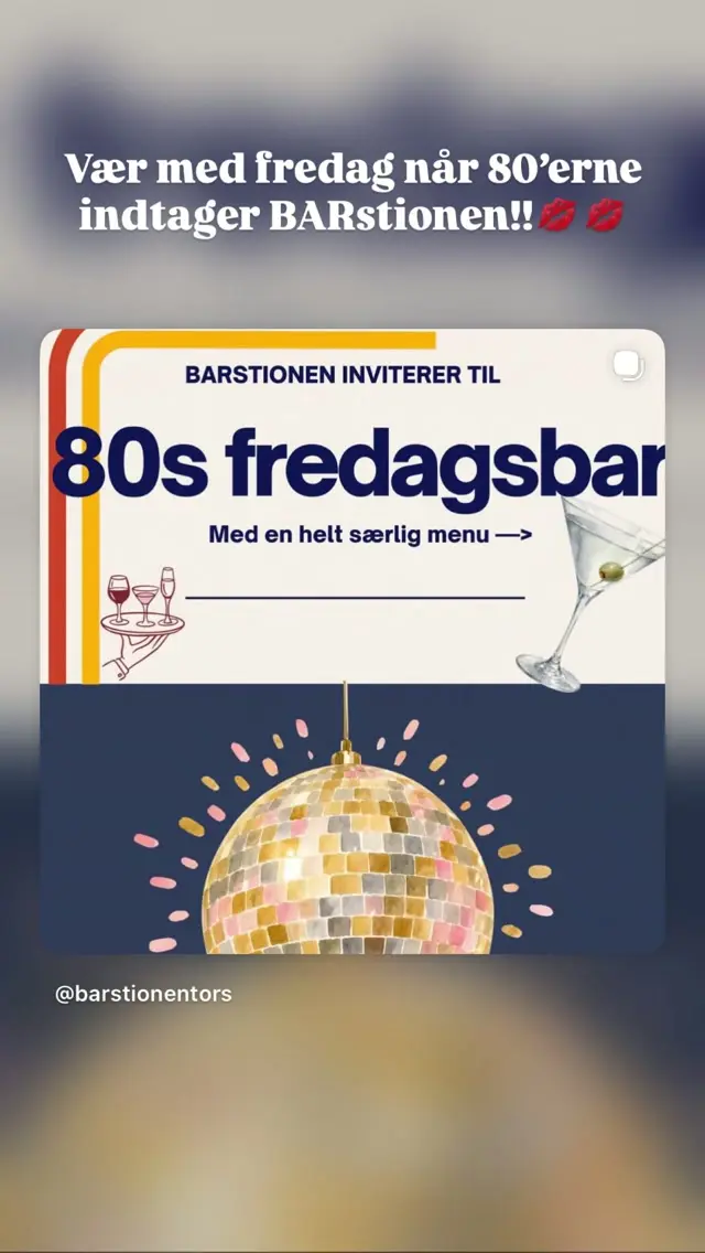 80s Fredagsbar