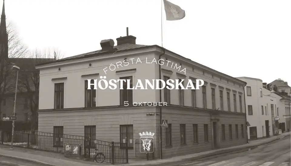 Första lagtima höstlandskap