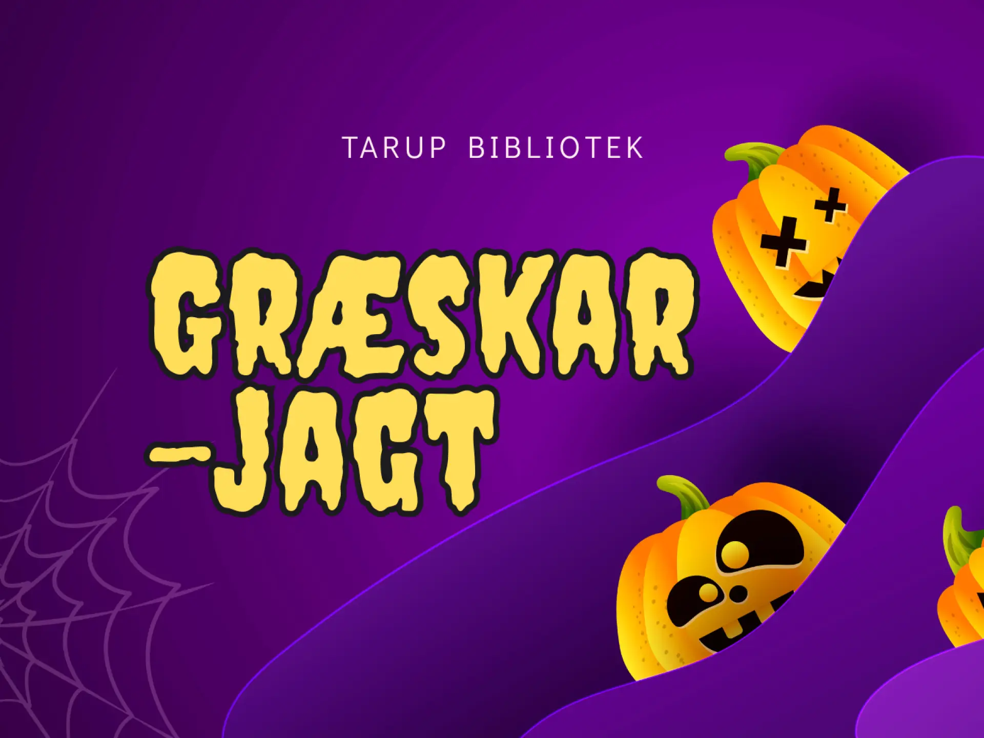 Græskarjagt på Tarup Bibliotek
