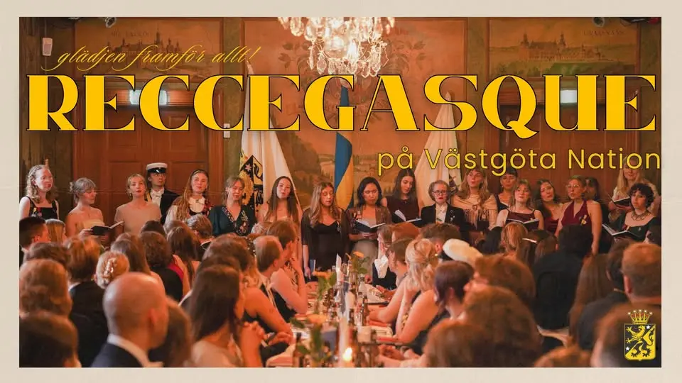 Reccegasque på Västgöta Nation!