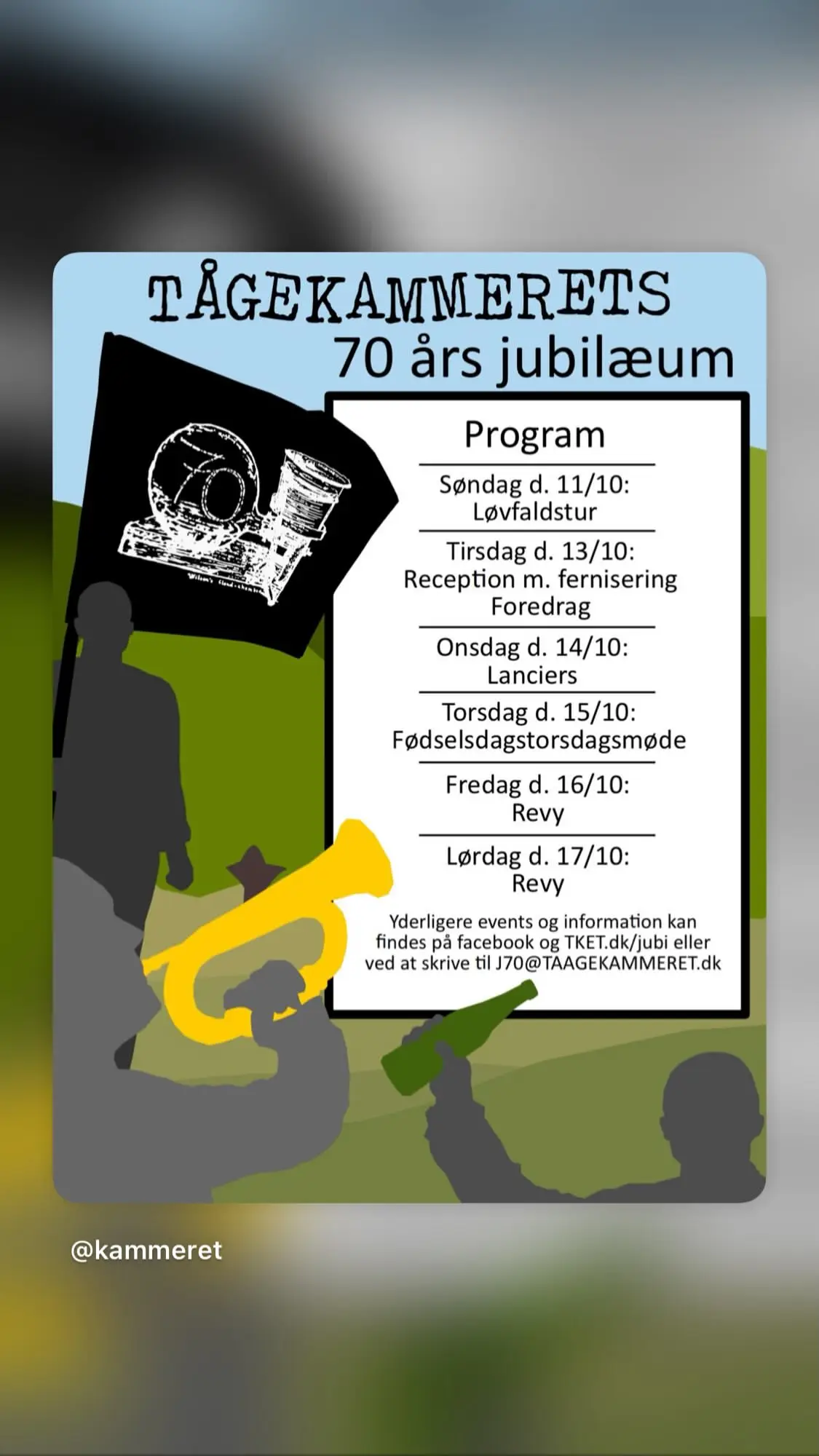 Tågekammerets 70 års jubilæum