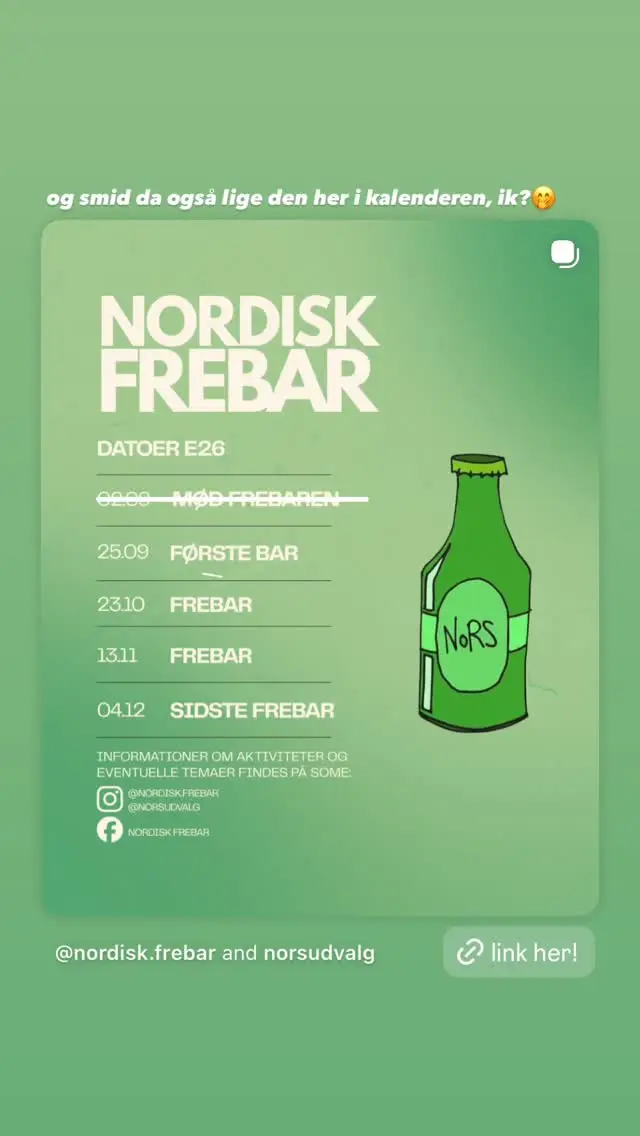 Første Bar - Nordisk Frebar