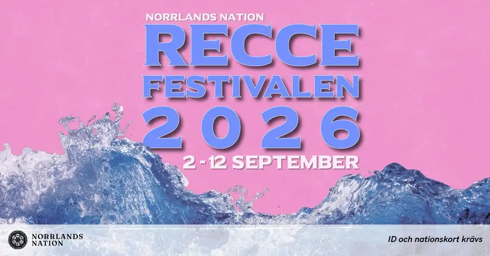 RecceFestivalen 2026