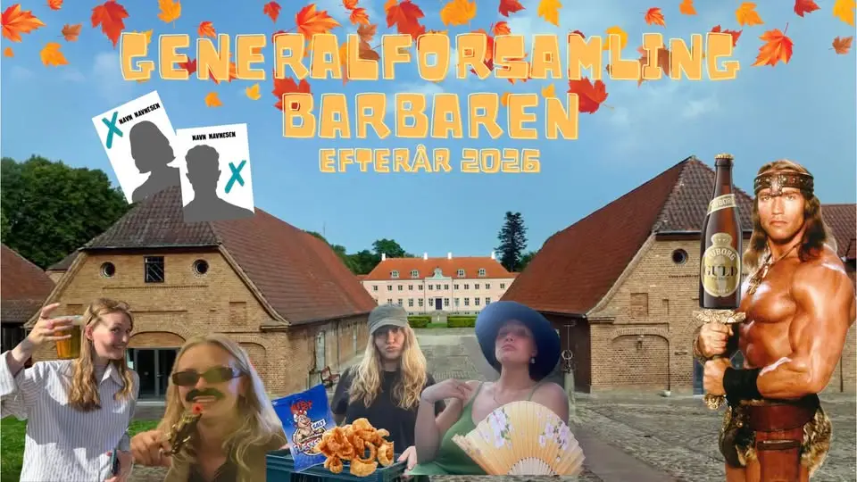 Generalforsamling i Barbaren - Efterår 2026