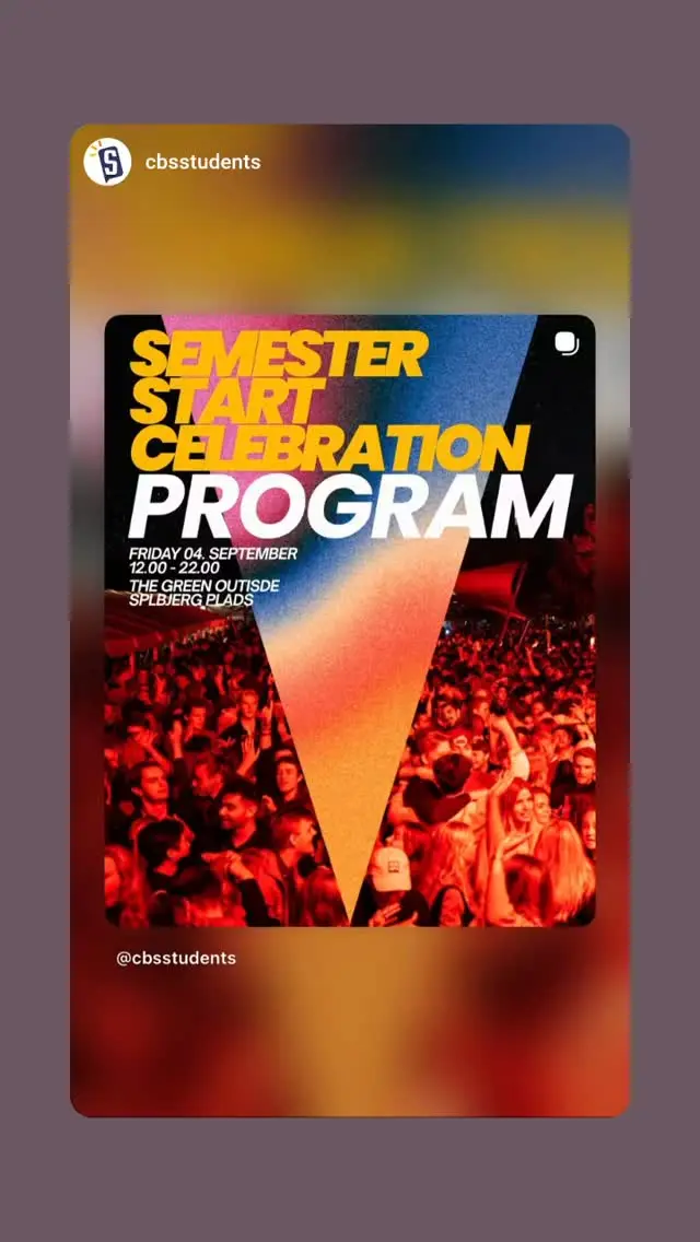 Semester Start Celebration