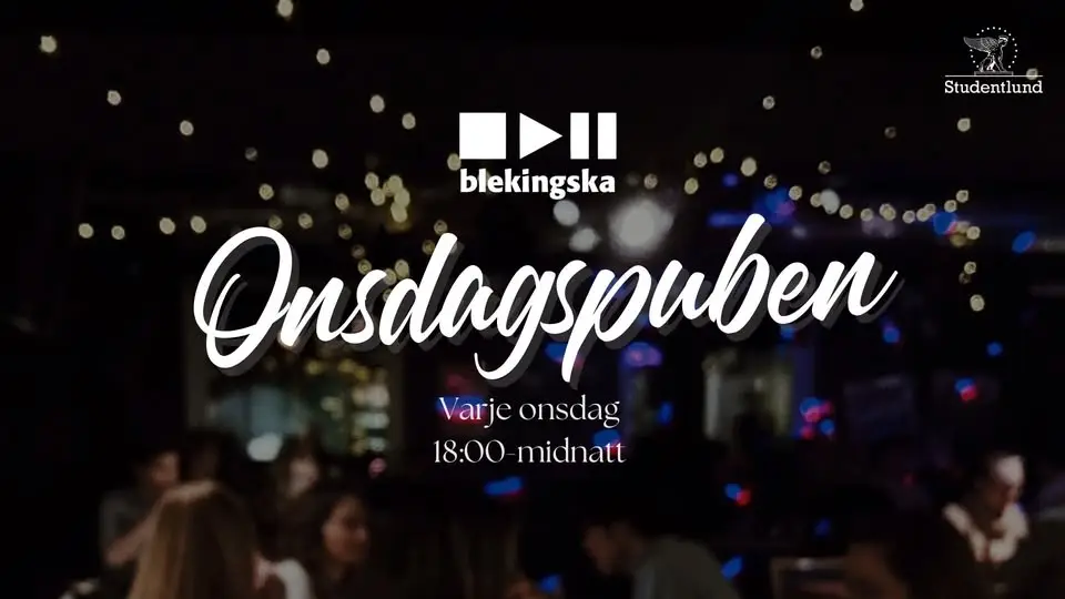 Onsdagspuben | Blekingska nationen