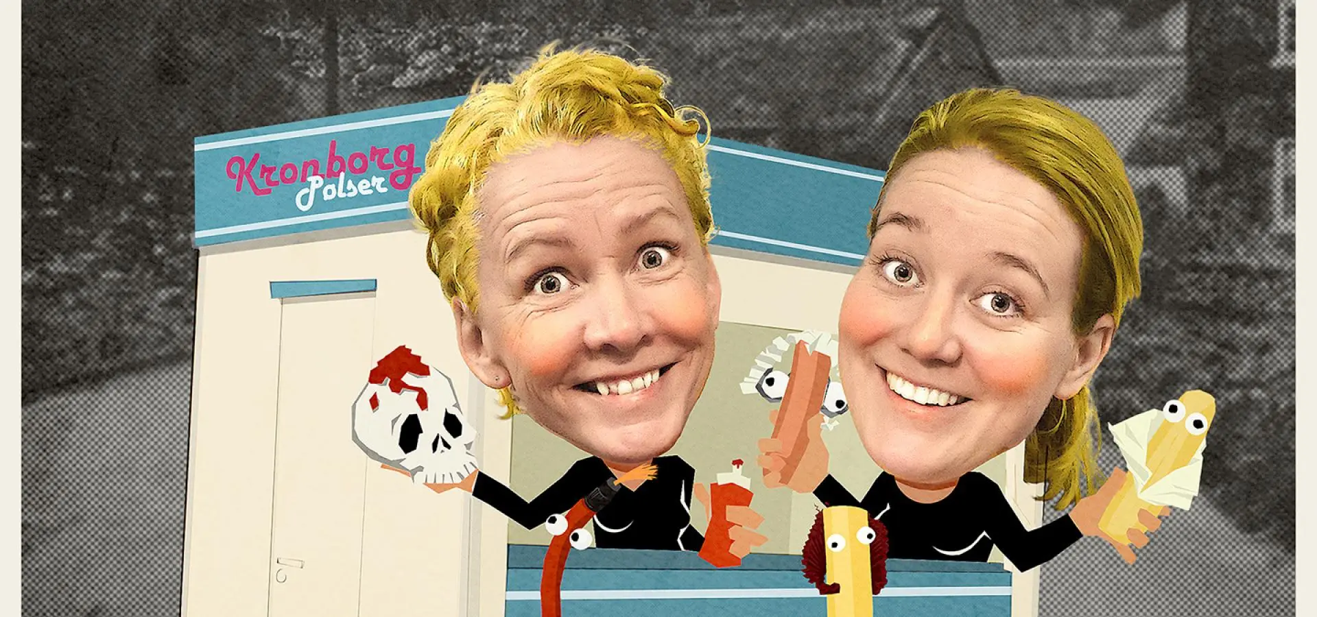 Hamlet i en pølsevogn - gakket gadeteater for hele familien