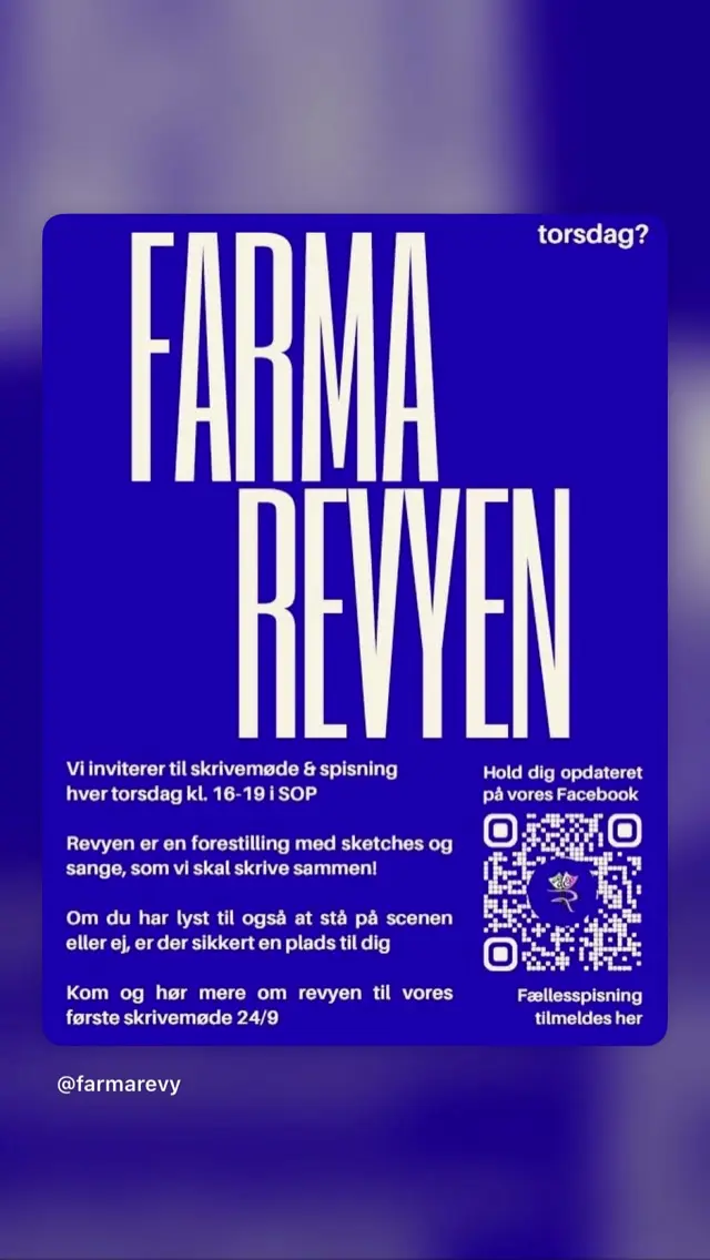 Farma Revyen - Første Skrivemøde