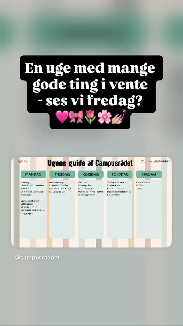 CeresCafeen Fredagsbar