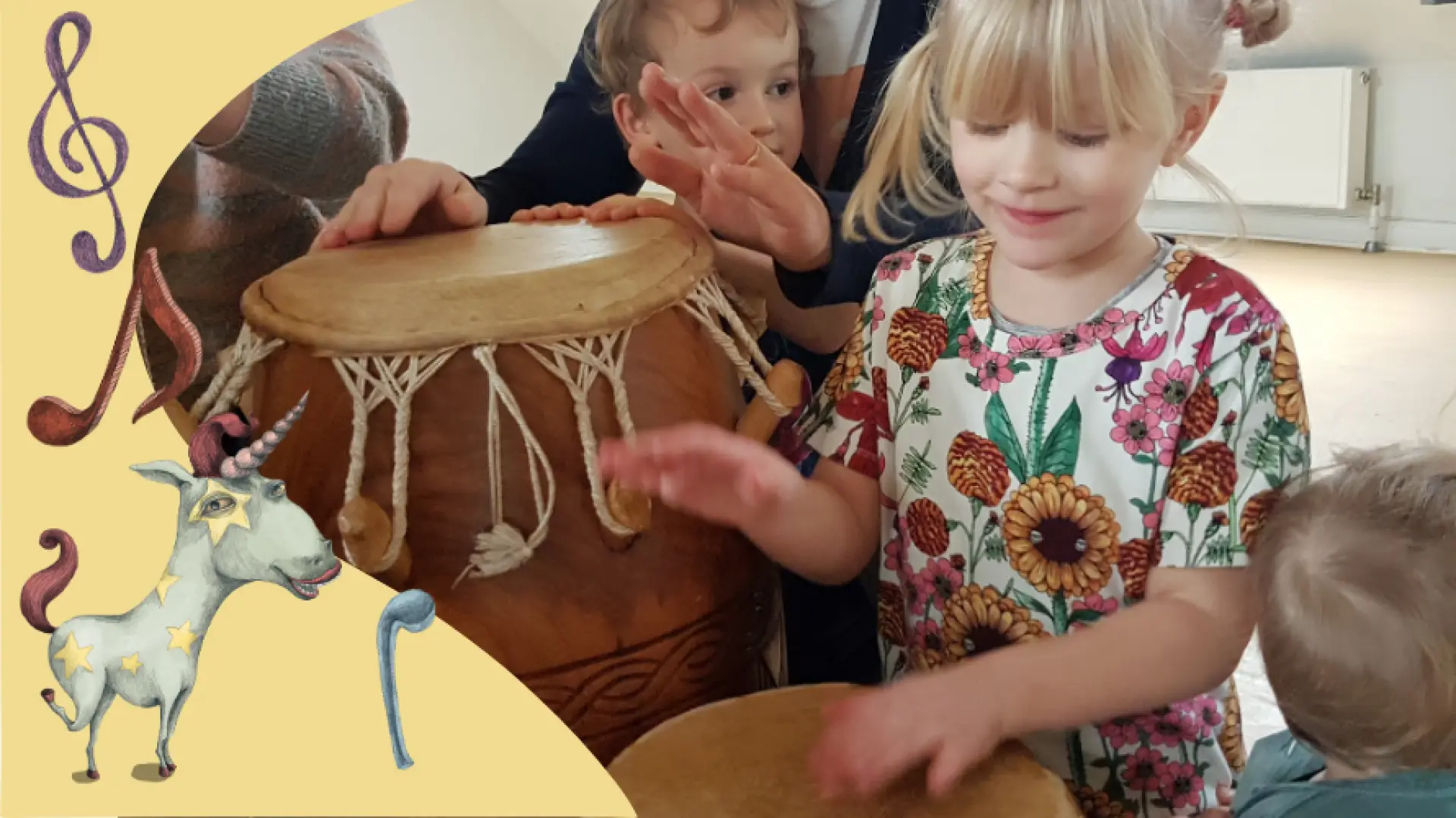 Lørdagsrytmik for børn 3 - 6 år