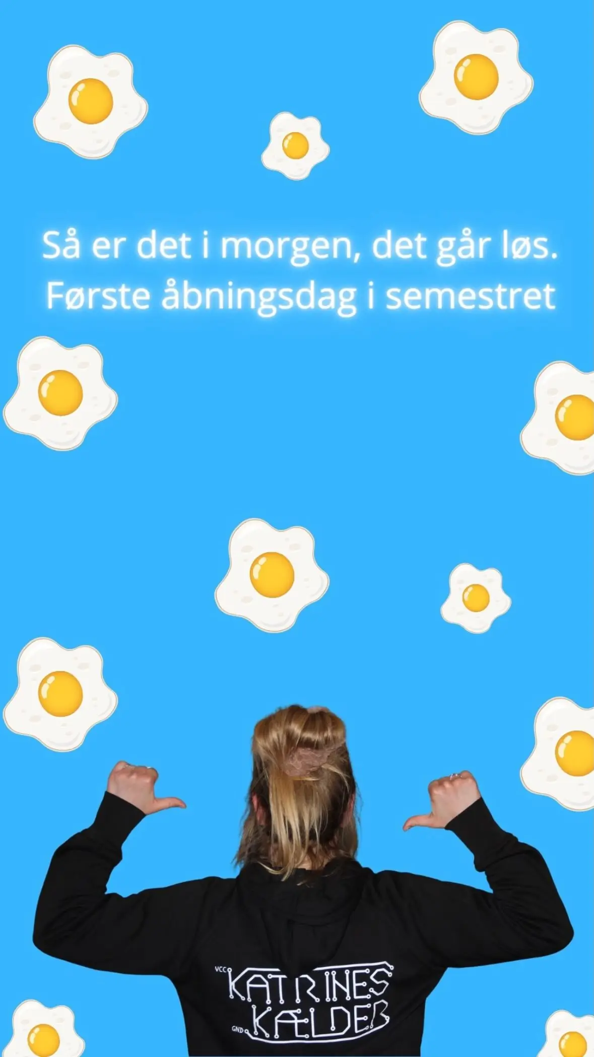 Første åbningsdag i semestret
