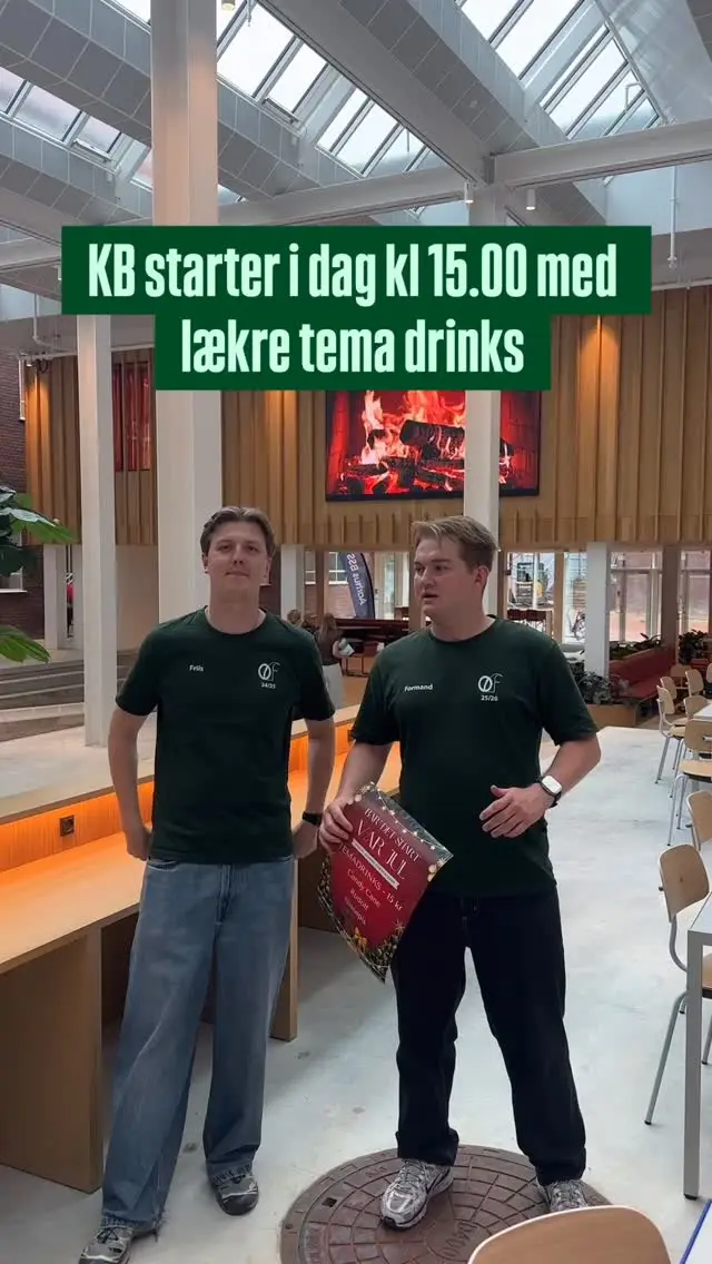 KB - Fredagsbar med tema drinks