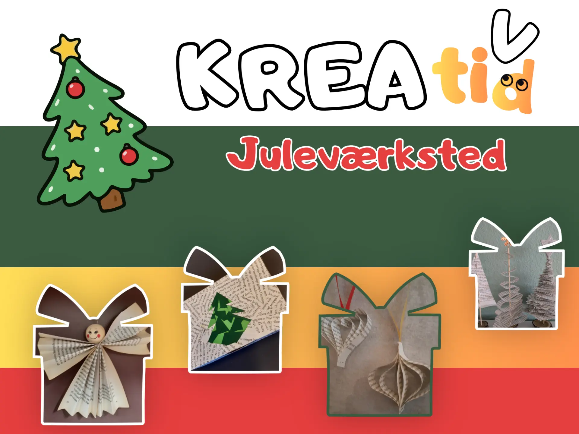 KREAtid Juleværksted på Holluf Pile Bibliotek