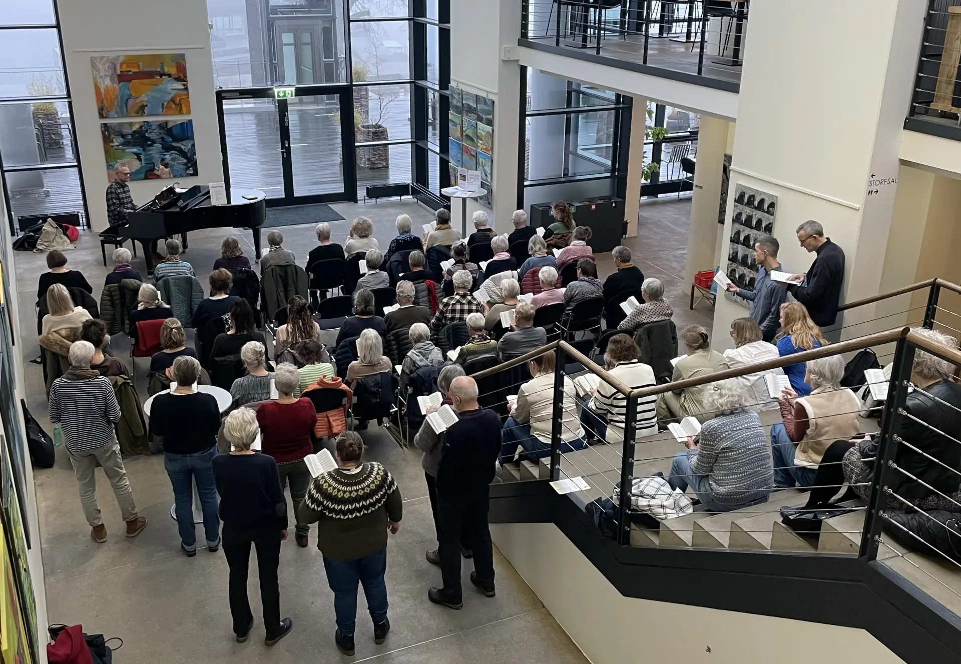 Morgensang i Kulturhuset