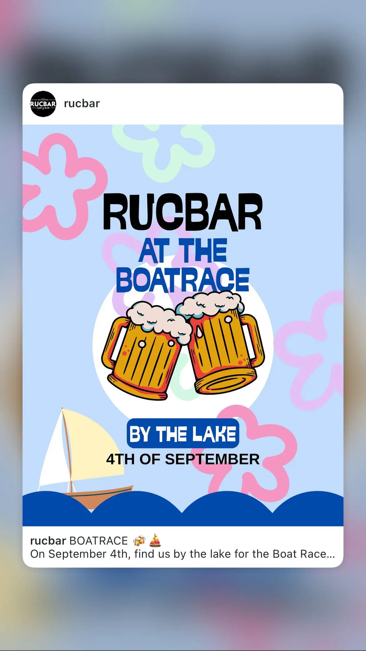 RUCbar at the Boat Race