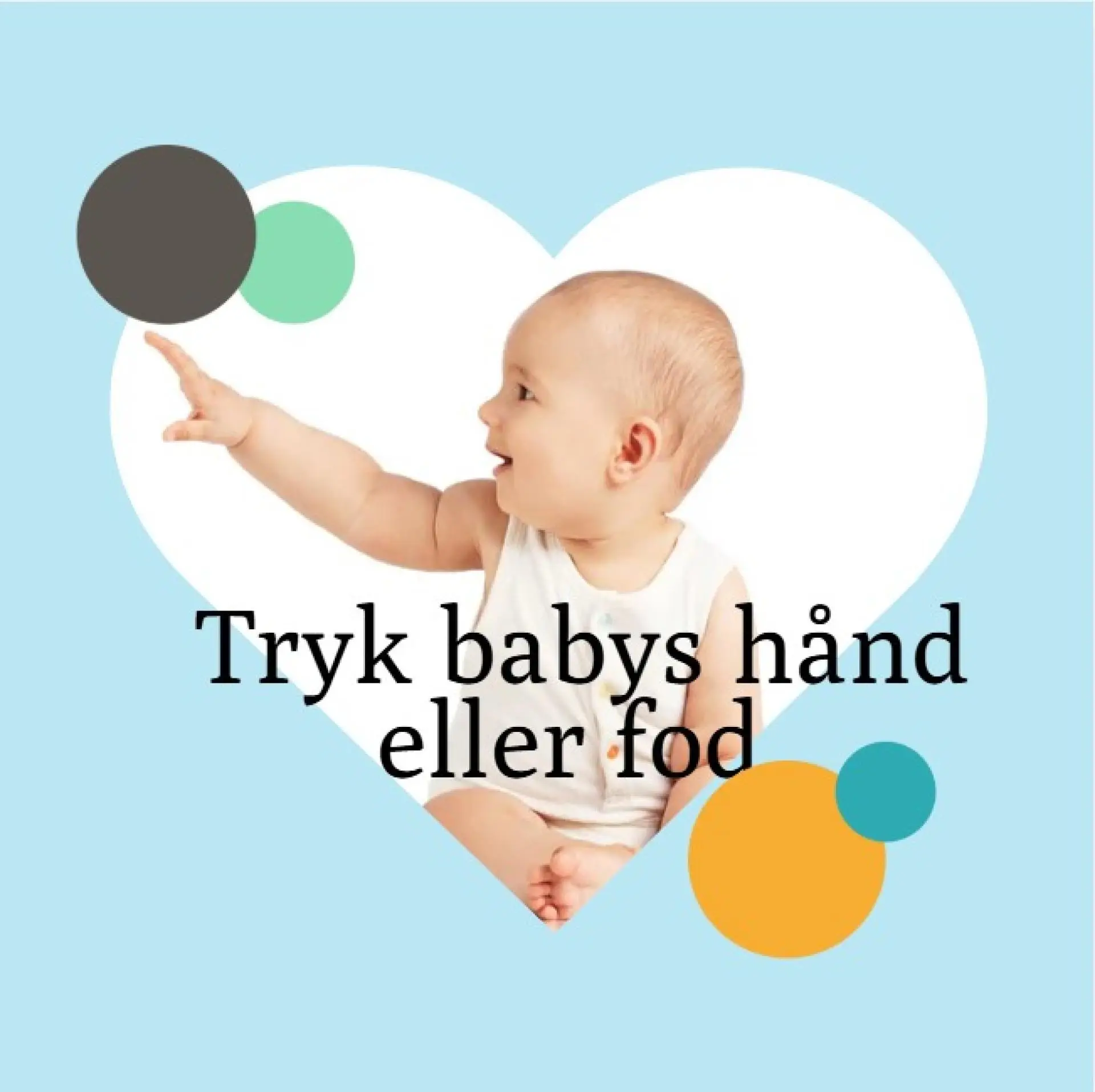 Barselscafé: Tryk af babys hånd eller fod
