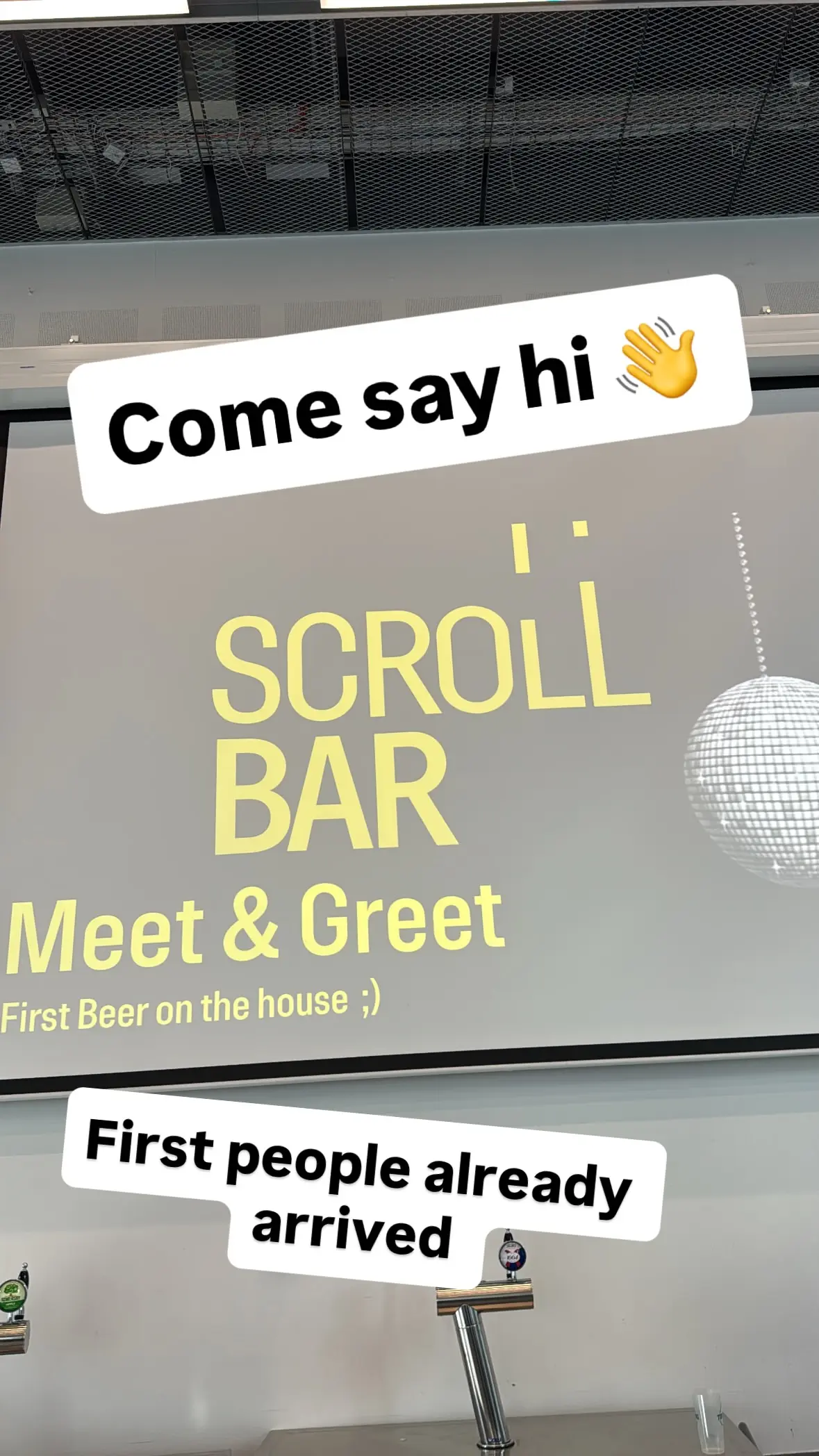 Scroll Bar Meet & Greet
