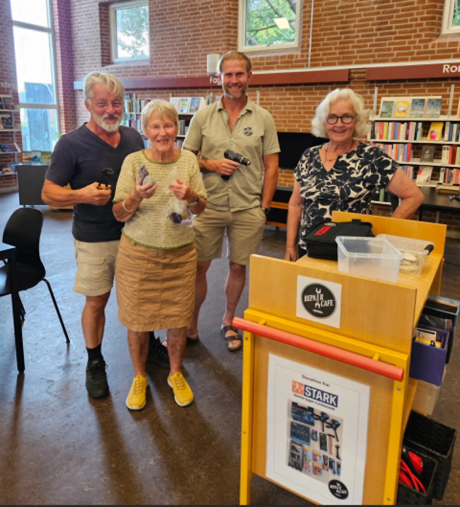 Repair café på Søvind Bibliotek