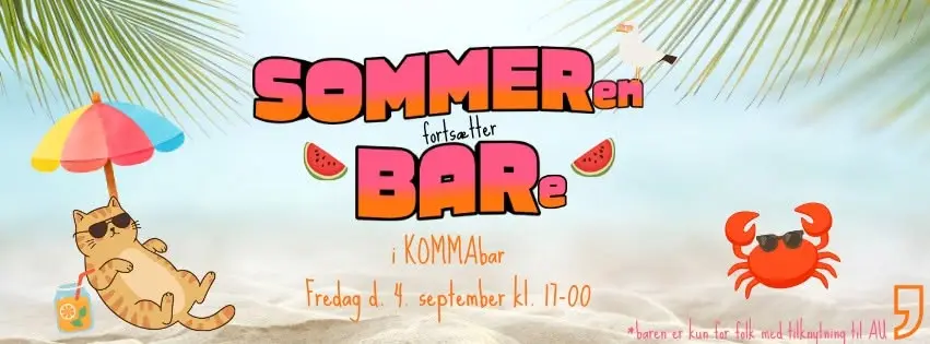 SOMMERen fortsætter BARe