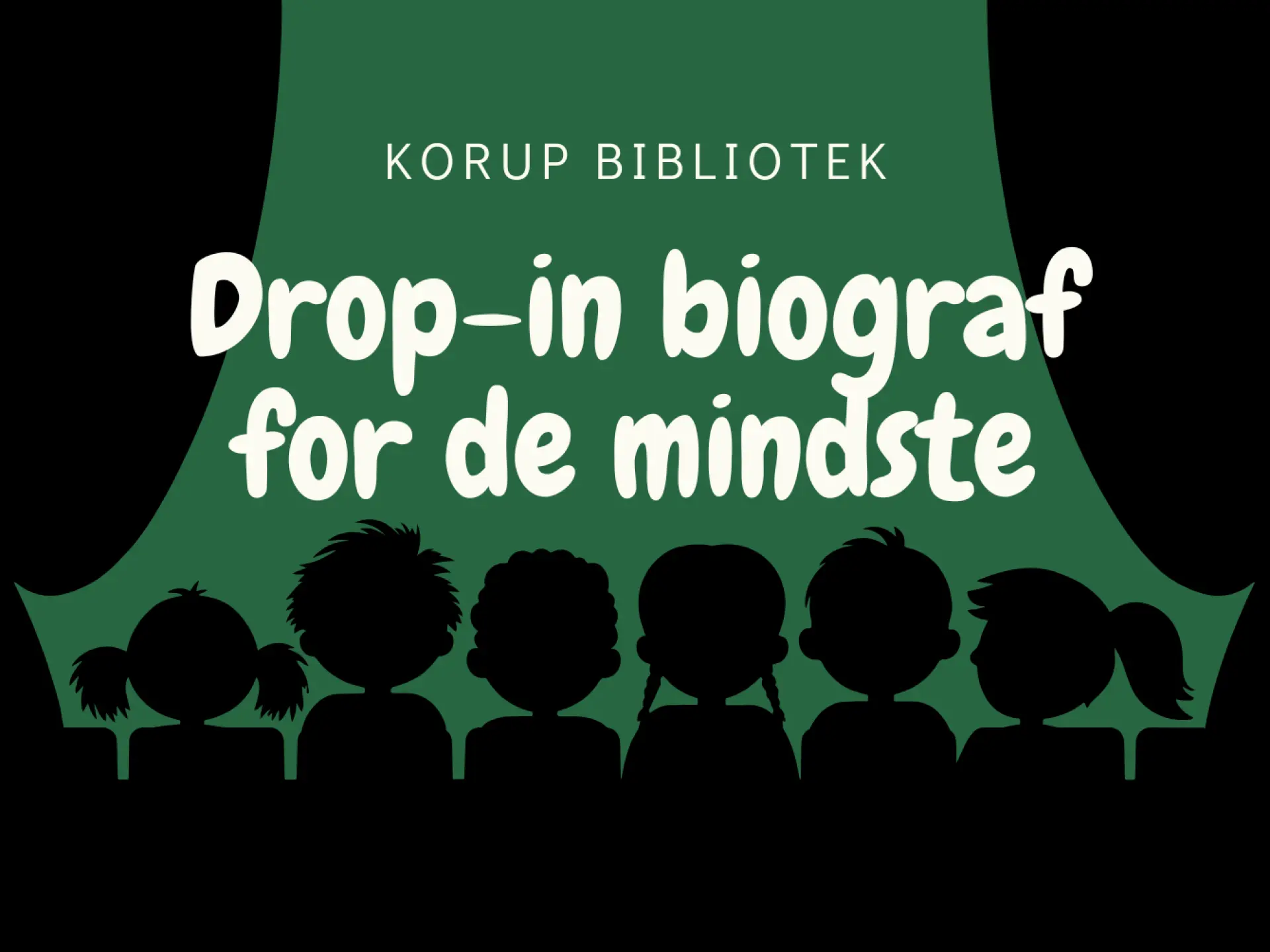 Drop-in biograf for de mindste - på Korup Bibliotek