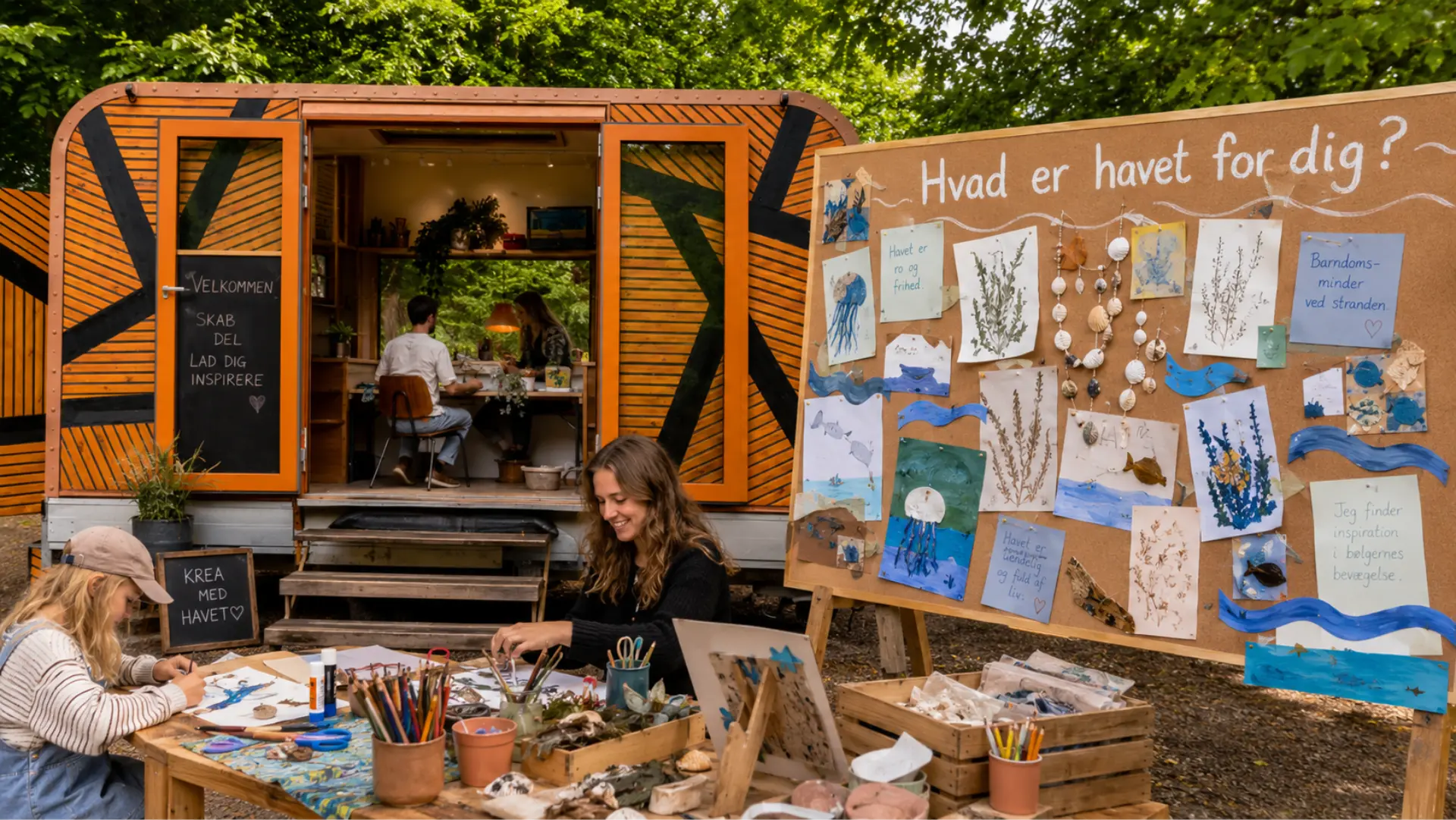 Kreativ workshop: Hvad er havet for dig?