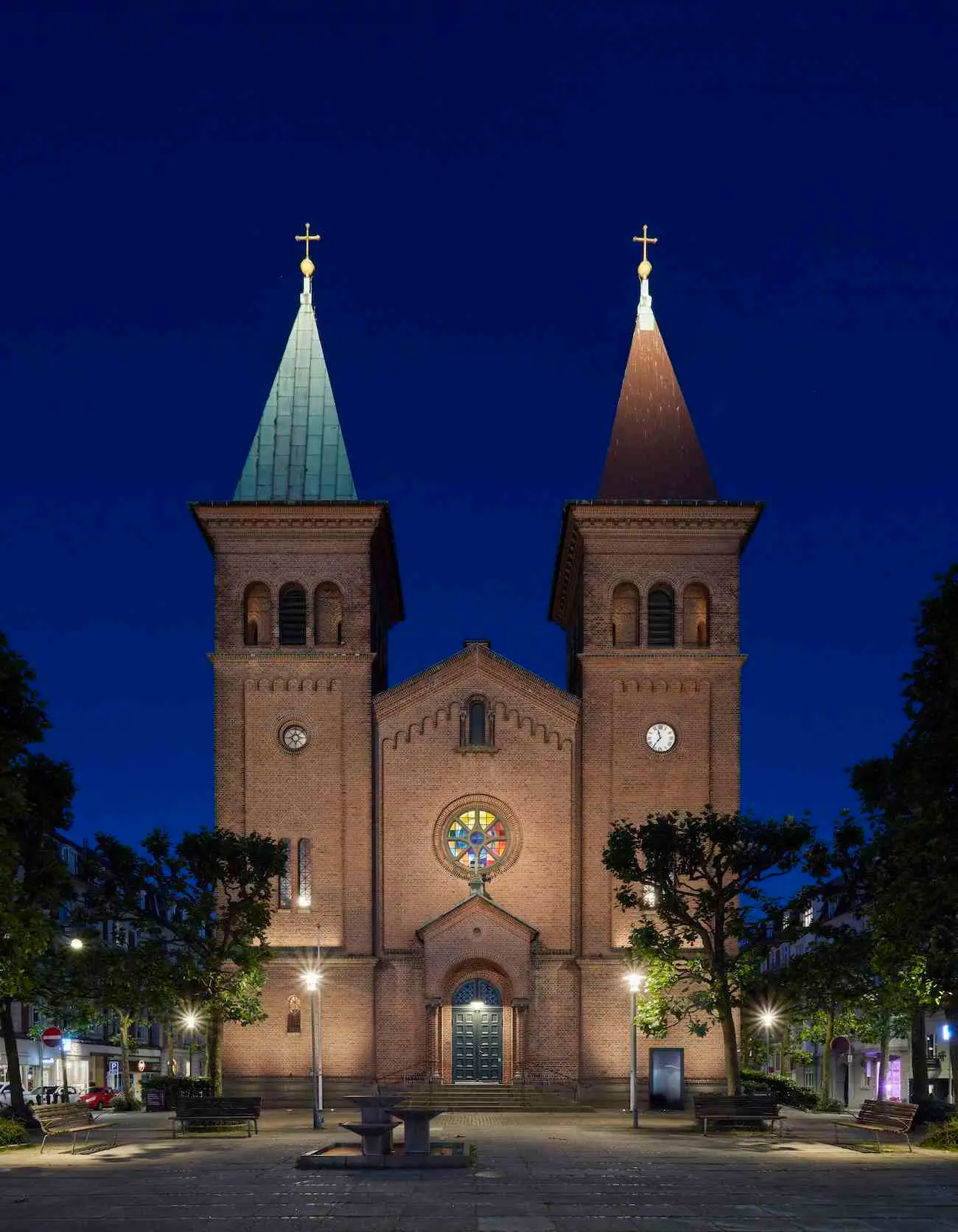 Lyskunst: Sct. Pauls Kirke