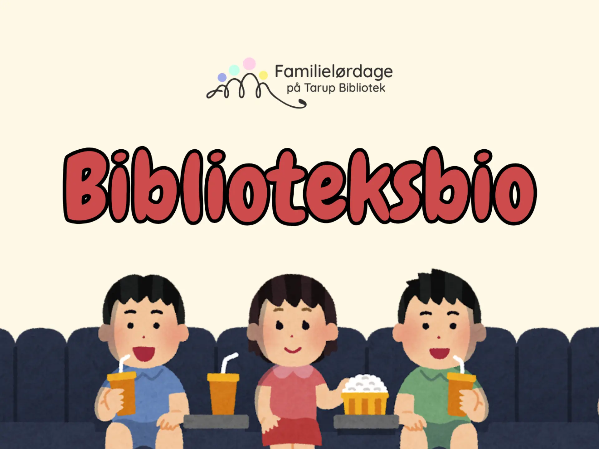 FAMILIELØRDAG: Biblioteksbio