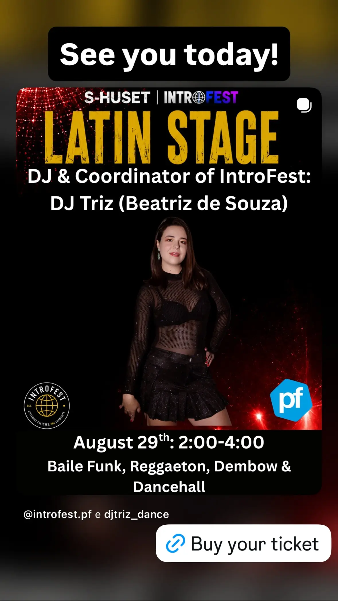 IntroFest - Latin Stage with DJ Triz