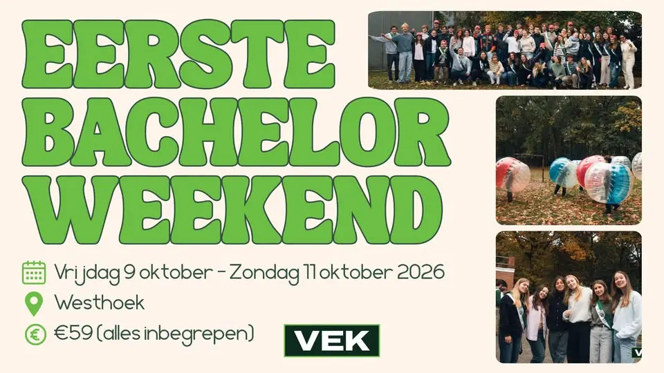 Eerste Bachelor Weekend