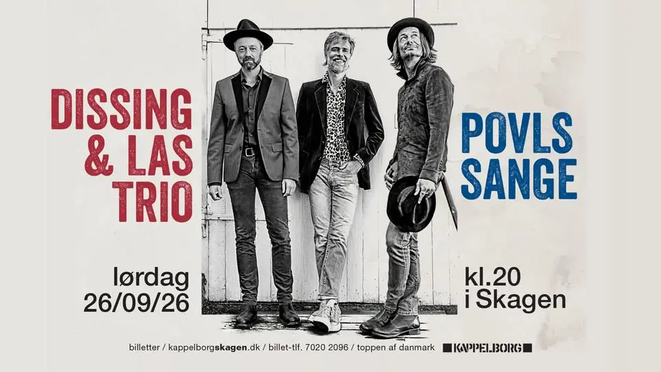 Dissing og Las Trio med Povls sange