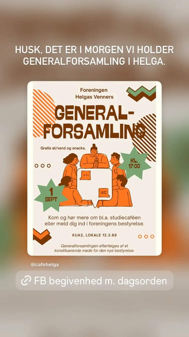 Generalforsamling - Foreningen Helgas Venner
