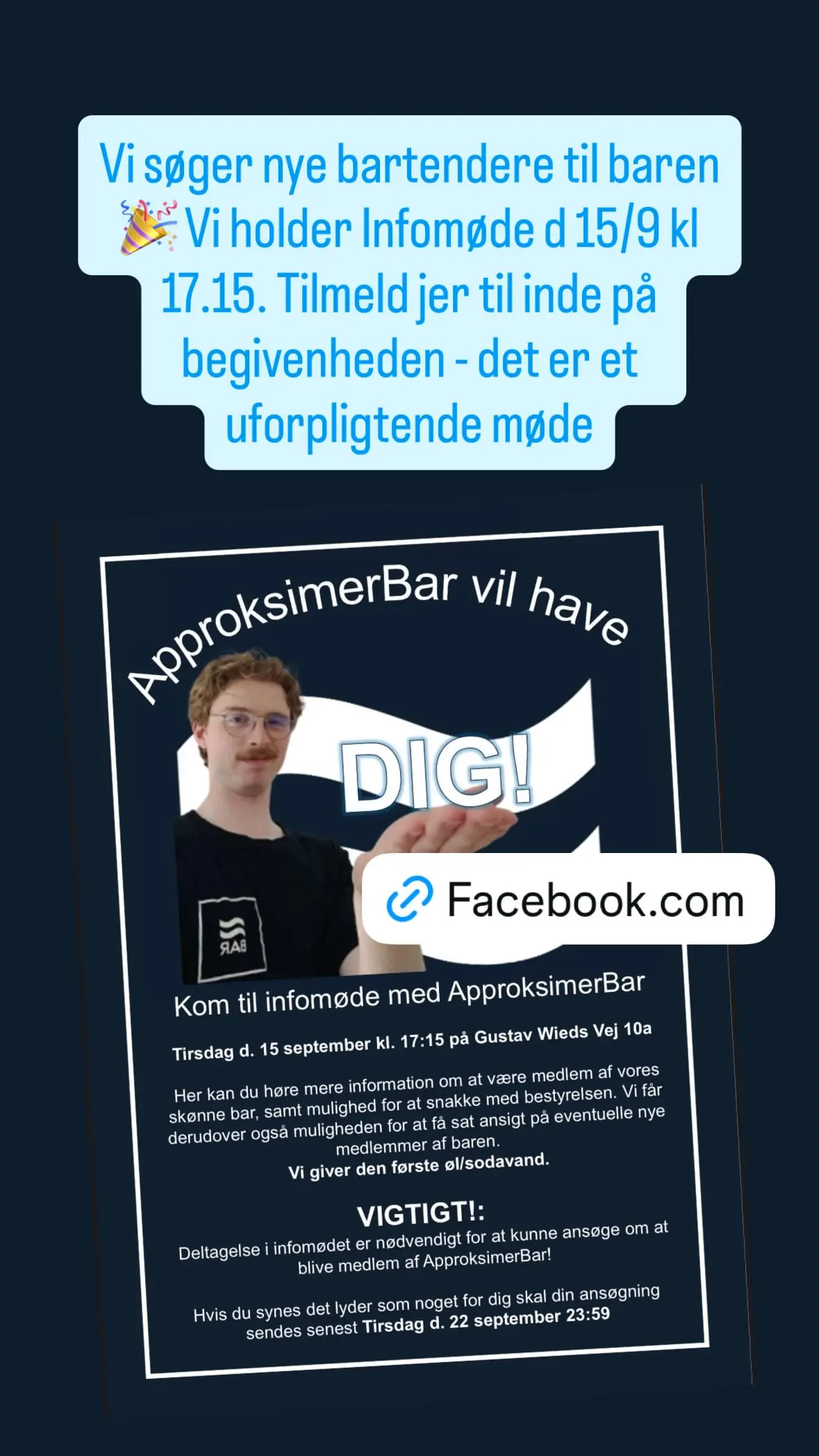Infomøde med ApproksimerBar
