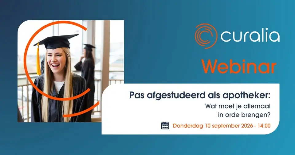Webinar: Pas afgestudeerd als apotheker: wat moet je in orde brengen? (tweede zit)