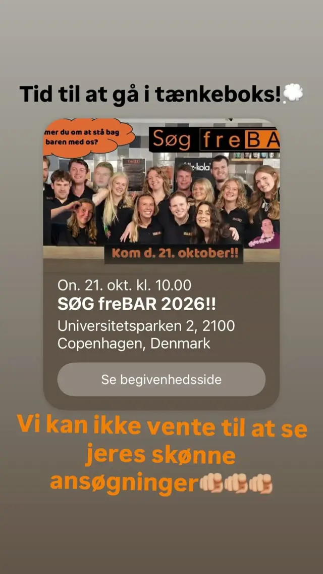 SØG freBAR 2026!!