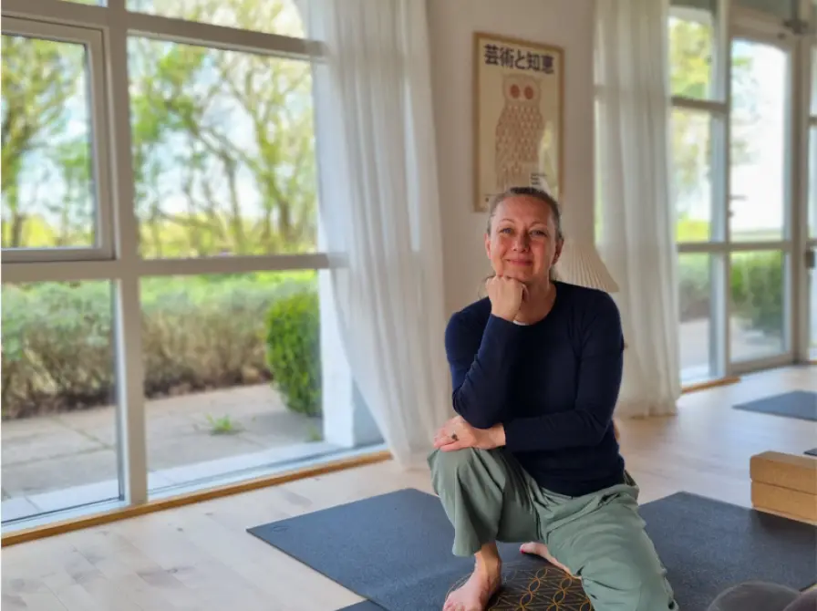 FamilieYoga blandt bøgerne