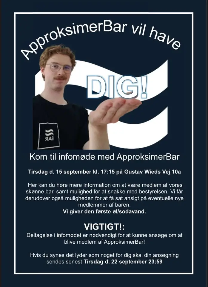 Infomøde om optag🍻