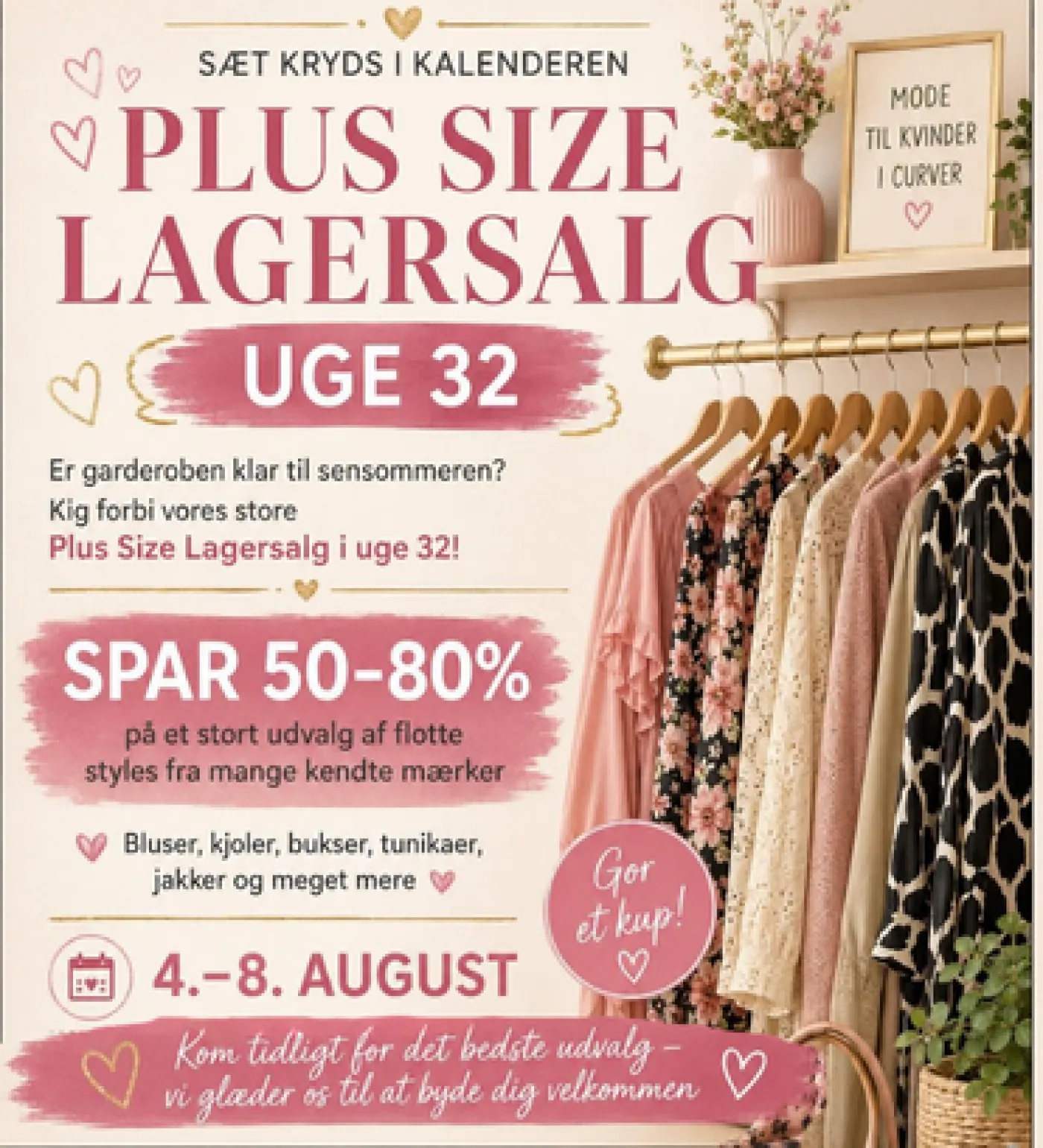 Udsalg hos Damernes Outlet