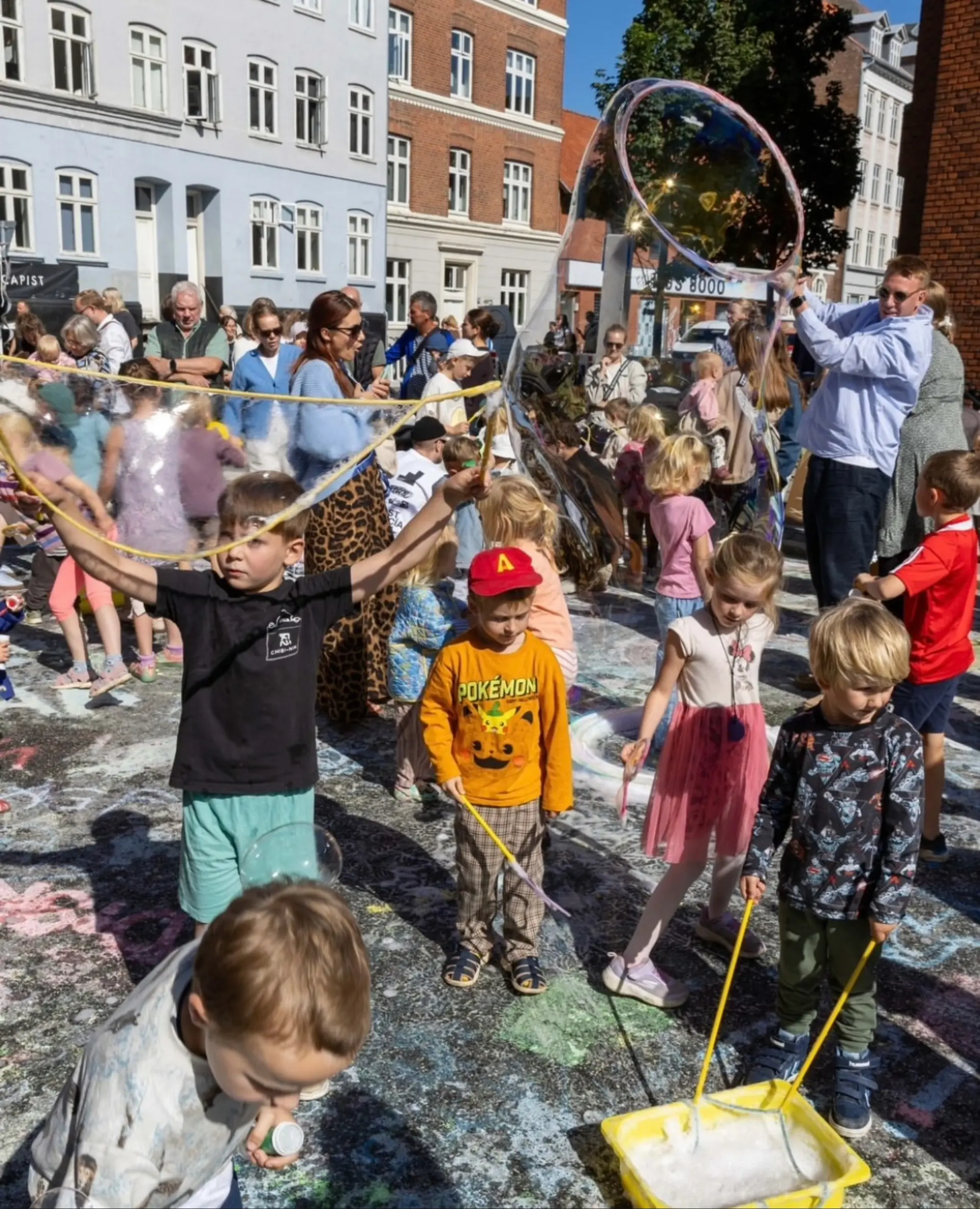 Sæbebobelfest med Lilleby