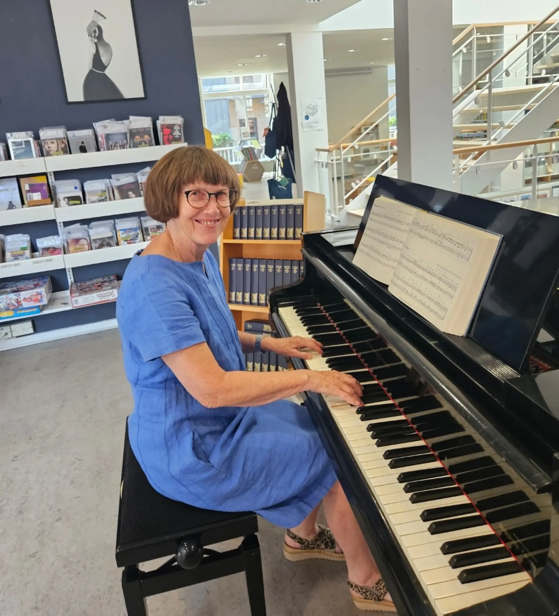 Morgensang på Galten Bibliotek