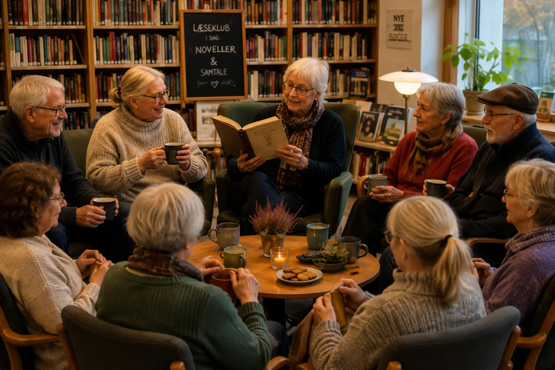 Højtlæsning og Hygge - for kræftramte