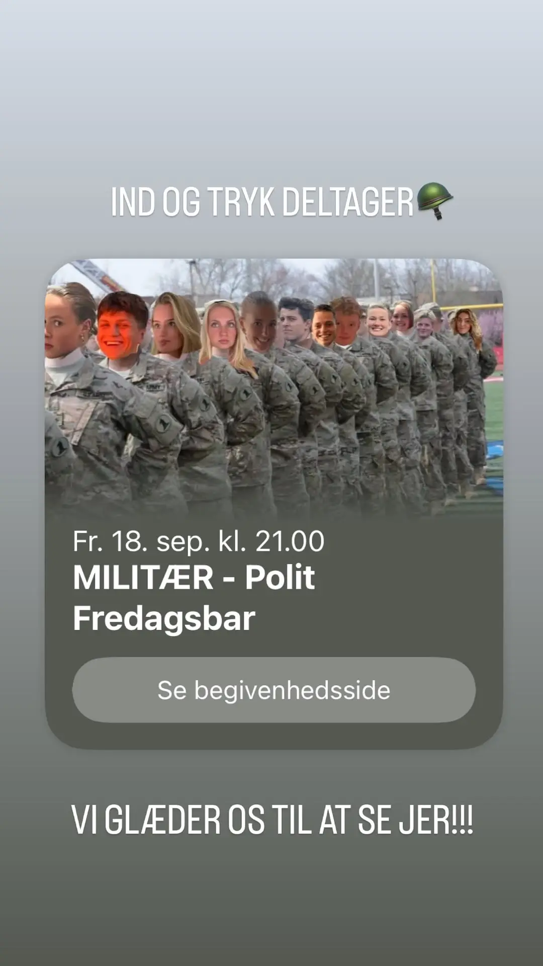 MILITÆR - Polit Fredagsbar
