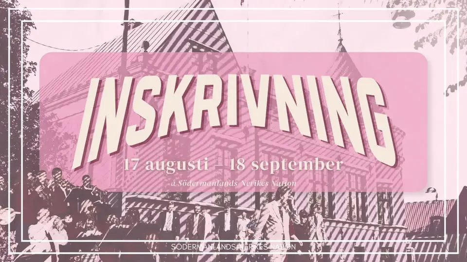 Inskrivning å Södermanlands-Nerikes Nation