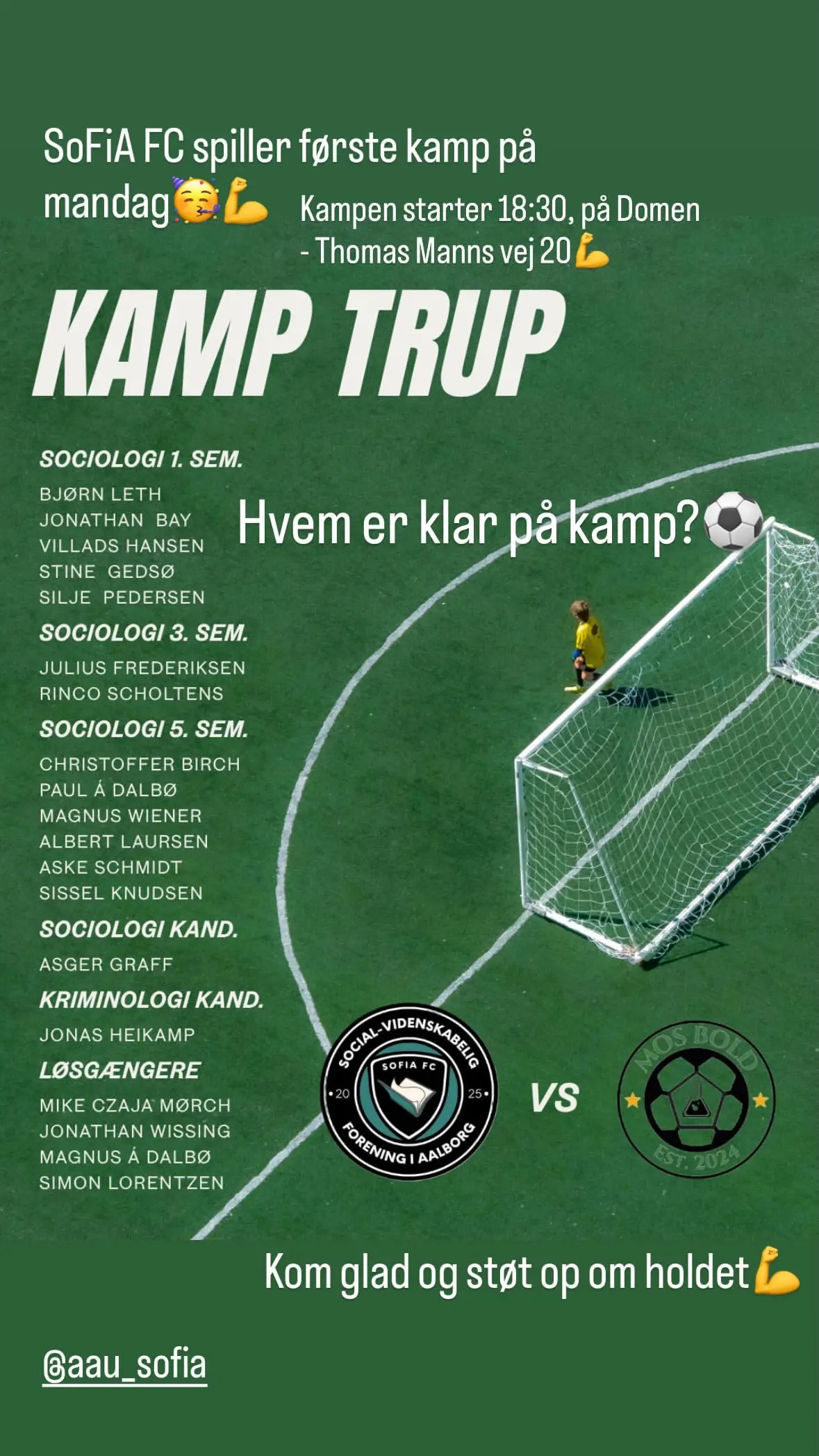 SoFiA FC vs MOS Bold - Første kamp